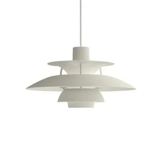 Louis Poulsen Pendant PH - Grey - Lacquered aluminium - Designer Poul Henningsen