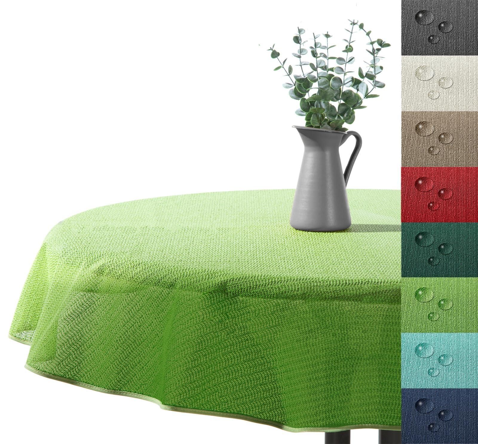 Heimtexland Outdoor Tischdecke Gartentischdecke wasserfest wetterbeständig rutschfest waschbar Outdoortischdecke Weichschaum robust Garten Balkon Camping Party Ti ab 14,99 €
