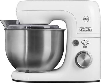 Eldom Eldom - Robot Planetario De Cocina Wrk1200 Chefs, &iexcl;el Ayudante Perfecto Recipiente De Acero Inoxidable De 5 Litros, 800 W, 8 Velocidades