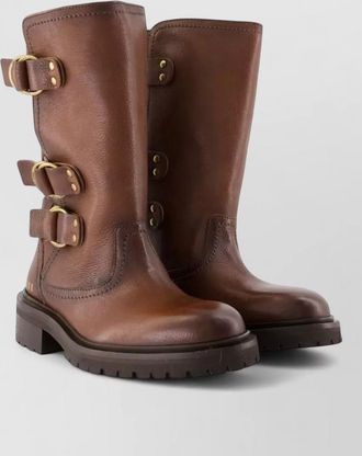 Golden Goose leather boots