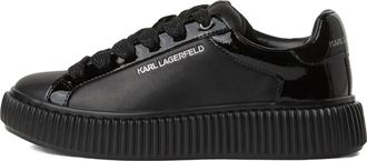 Karl Lagerfeld Sneakers met plateauzool - Zwart