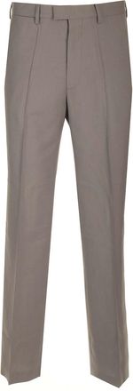 Maison Margiela Tailored Wool Trousers Marrone-Uomo