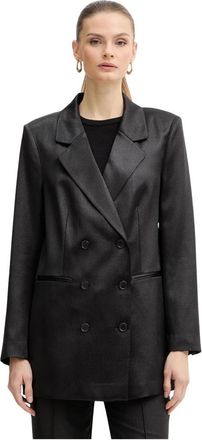 Guess Jemma Blazer - Dames - Blazers - Zwart - XS - Polyester - Jassen
