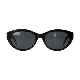 Saint Laurent SL M148 Zonnebril - Dames - Accessoires - Zwart - Maat: 54 MM