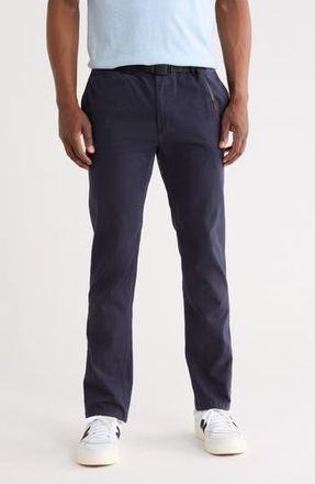 Gramicci Buckle Straight Leg Jeans in Double Navy at Nordstrom Rack, Size X-Large