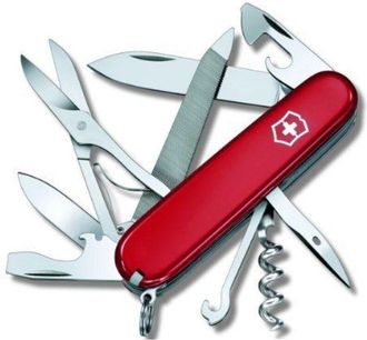 Victorinox by Swiss Army L&aacute;mina Suiza Victorinox Mountaineer Rojo V-1 37 V1 37 Victorinox 37 Victorinox 37 43 (1.3743)