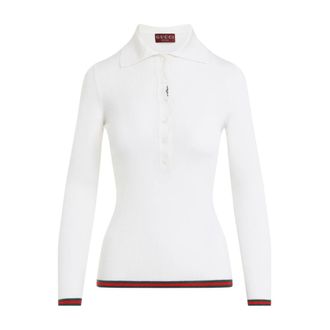 Gucci Mujer, Jerseys, Blanco, Talla: M