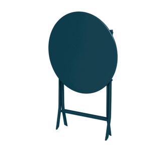 Hesperide Tavolo da giardino pieghevole tondo 60x71 cm blu Greensboro