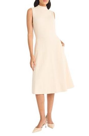 Maggy London Marled Knit Midi Dress in Horn at Nordstrom Rack, Size 14