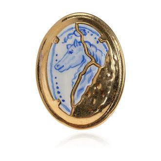 Chlo&eacute; Dames, Accessoires, Geel, Maat: 54 MM