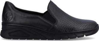 Rieker Leisure Trainer - Dames - Loafers - Zwart - 38 EU - Schoenen