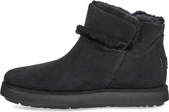 UGG (WMNS) UGG Classic Mini Spill Seam Blvd Snow Boots Black 1108145-BLK
