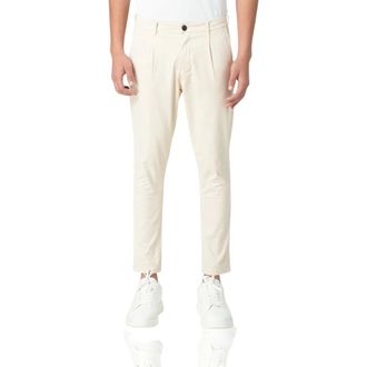 Mod8 Chinos - Heren - Broeken - Beige - Maat: W32 L30 Zijde