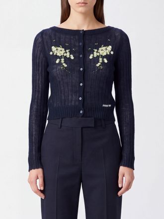 Shushu/Tong Floral Embroidered Wool and Mohair Cardigan