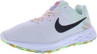 Nike Revolution 6 NN PRM Womens Running Trainers DO9475 Sneakers Shoes (UK 4 US 6.5 EU 37.5, White Dark Smoke Grey 100)