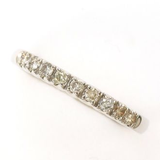 C&A White Gold White Gold (14K) Band Ring (Pre-Owned)