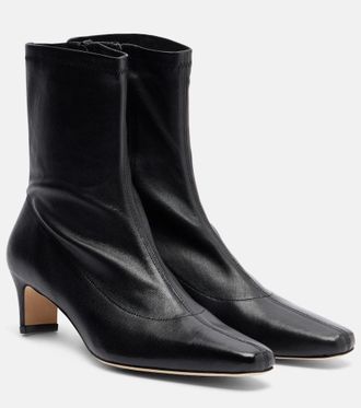 Staud Wally leather ankle boots
