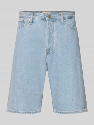 Jack & Jones Jack & Jones Baggy Fit Jeansshorts mit Eingrifftaschen Modell ALEX in Hellblau, Gr&ouml;&szlig;e XXL