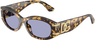 Dolce & Gabbana DG4502 33301A Womens Sunglasses Tortoiseshell Size 55