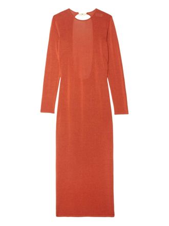 Zadig&Voltaire Sarra maxi dress - Orange