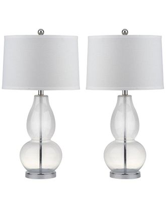 Safavieh Dnu Safavieh Mercurio 28.5In Double Gourd Lamp