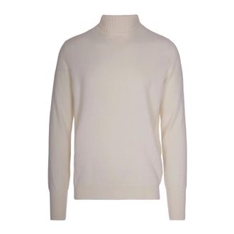 Ballantyne Cashmere Jumpers in Cream