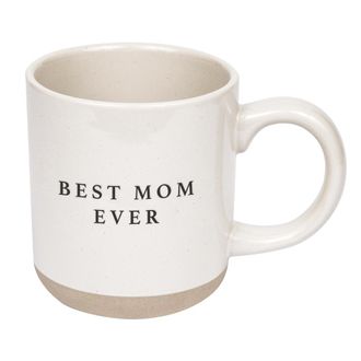 Sweet Water Decor Stoneware Pattern Coffee Mug in Best Mom Ever at Nordstrom