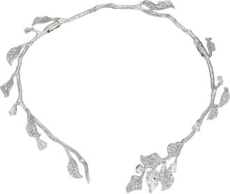 Anabela Chan Collana Galatea con diamanti - Argento