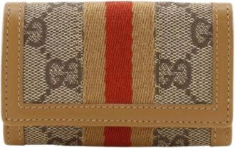 Gucci Pre-owned Wallets, female, Multicolor, Size: ONE SIZE Pre-owned Keycase