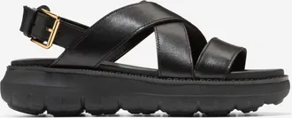 Cole Haan Womens ZER&Oslash;GRAND Rexanna Sandals - Black Size 10.5