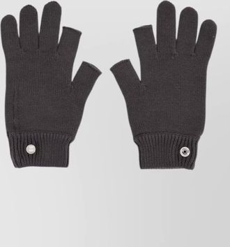 Rick Owens wool gloves