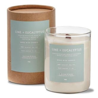Tag Lime Eucalyptus Scented Candle Jar Soy Wax Ivory Everyday Use in Beige at Nordstrom