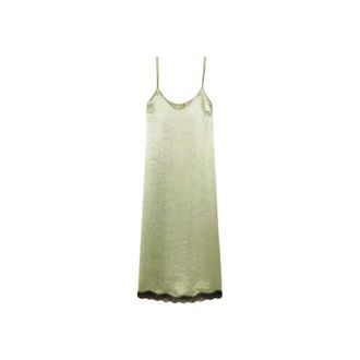 Twinset Donna, Abiti, Verde, S, new