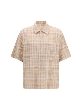 Sunflower Mens Short-Sleeved Shirt Adam Sand Cotton