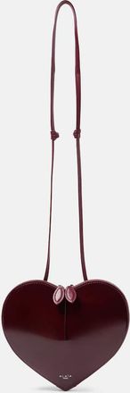 Alaia Alaïa Le Coeur patent leather shoulder bag