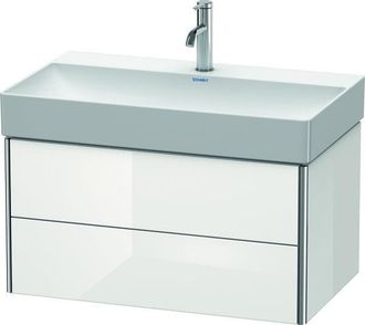 Duravit Xsquare Mueble De Pared 78.4x46.0 Cm, 2 Cajones, Para - Duravit