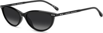 Isabel Marant Cat-eye Acetate Zonnebril - Dames - Zonnebrillen - Zwart - 55 MM - Accessoires