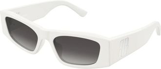 Balenciaga Sunglasses, female, White, Size: 55 MM Cat Eye Sunglasses