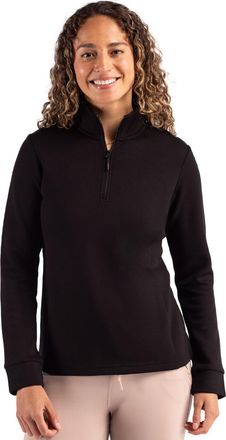 Clique Haven Recycled Womens Quarter Zip Sweatshirt