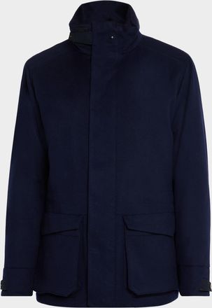 Sease Mens Uptown Padded Cashmere Parka Jacket