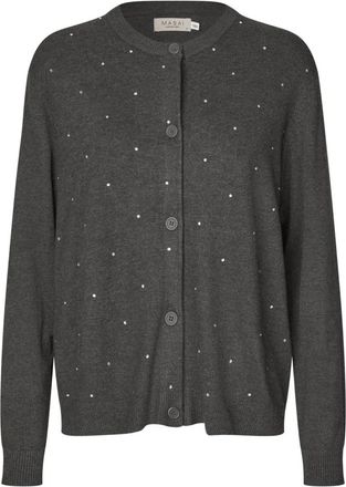 Masai C&aacute;rdigan de Manga Larga - Knitwear - Mujer - Gris - S