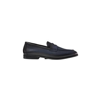 Doucal's Loafers, male, Blue, Size: 10 1/2 US Nottingham Loafer