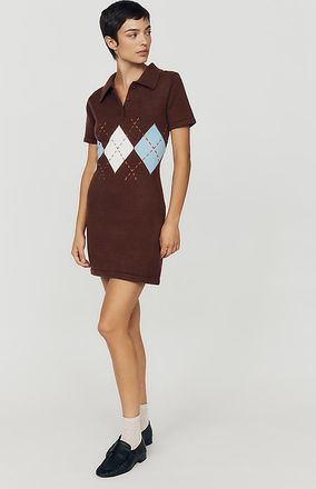 English Factory Polo Knit Mini Dress