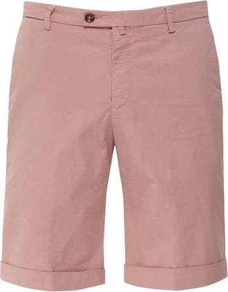 BRIGLIA 1949 Bg108 Slim Fit Bermuda Shorts - male - Briglia - Casual Shorts - Pink - 3XL - Shorts
