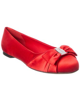 Ferragamo Ferragamo Varina Satin Flat