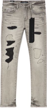 Cult of Individuality Punk Super Skinny 601 Jeans In Lunar