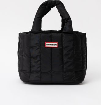 Hunter Mens Intrepid Mini Tote in Black Recycled Material - One Size