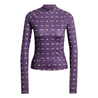 adidas (WMNS) adidas x Moon Boot Logo Long-Sleeved T-Shirt Morado JM1104