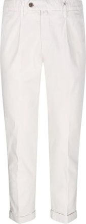 Myths Slim-fit Trousers, male, White, S, Off-White Long Pant