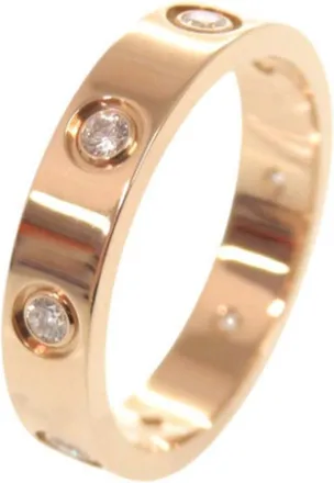 Cartier Pink Gold Pink Gold (18K) Band Ring (Pre-Owned)